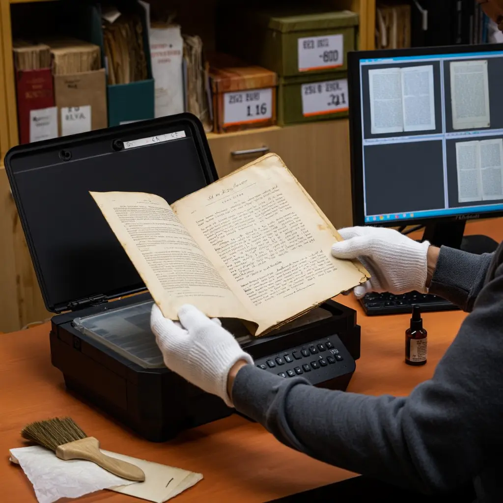 Digital arkivering av historiska dokument